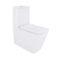 Унітаз підлоговий Qtap Crow Eco білий глянцевий QTCRO27W48750 з бачком і сидінням Soft-close