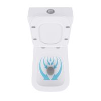 Унітаз підлоговий Qtap Crow Eco білий глянцевий QTCRO27W48750 з бачком і сидінням Soft-close