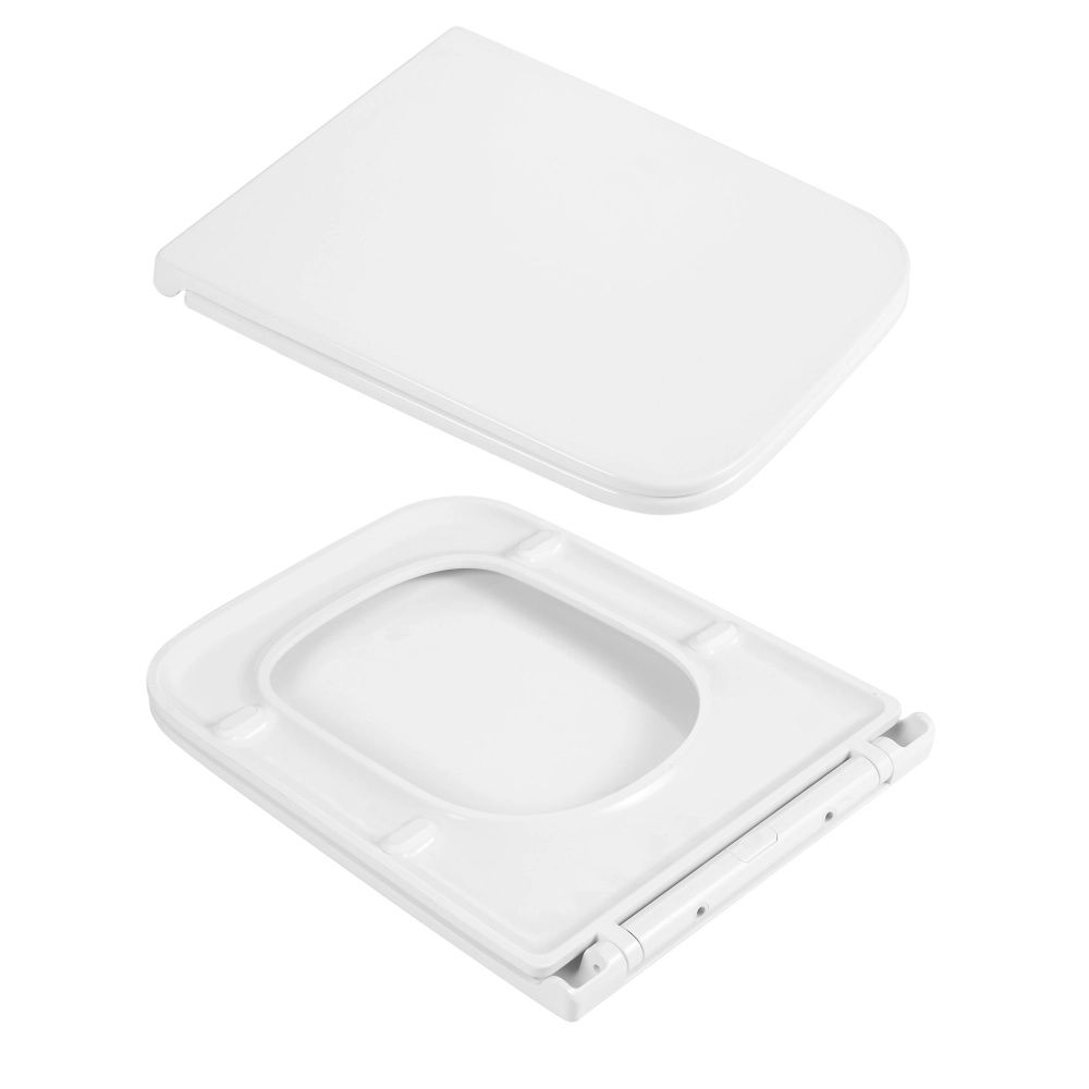 Унітаз підвісний Qtap Gemini білий глянцевий QTGEM26W45430 з сидінням Soft-close