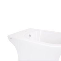 Биде напольное Qtap Presto Quadro белый глянцевый QTPRE29W49124
