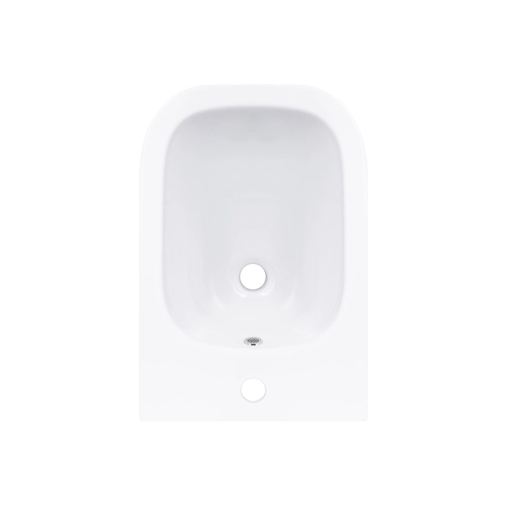 Биде напольное Qtap Presto Quadro белый глянцевый QTPRE29W49124