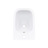 Биде напольное Qtap Presto Quadro белый глянцевый QTPRE29W49124
