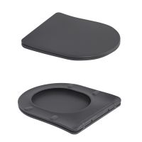 Унітаз підвісний Qtap Robin антрацит глянцевий QTROB26AN48995 з сидінням Soft-close