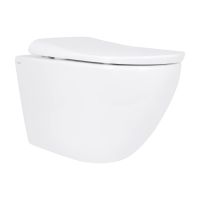 Унітаз підвісний Qtap Robin ML білий глянцевий QTROBML26W49621 з сидінням Soft-close
