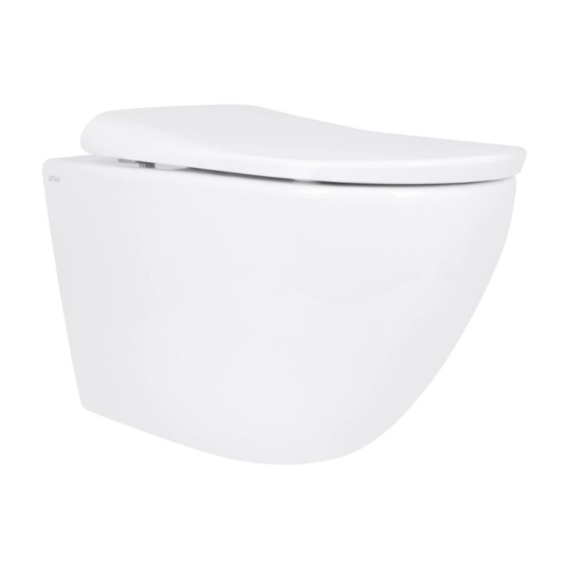 Унітаз підвісний Qtap Robin ML білий глянцевий QTROBML26W49621 з сидінням Soft-close