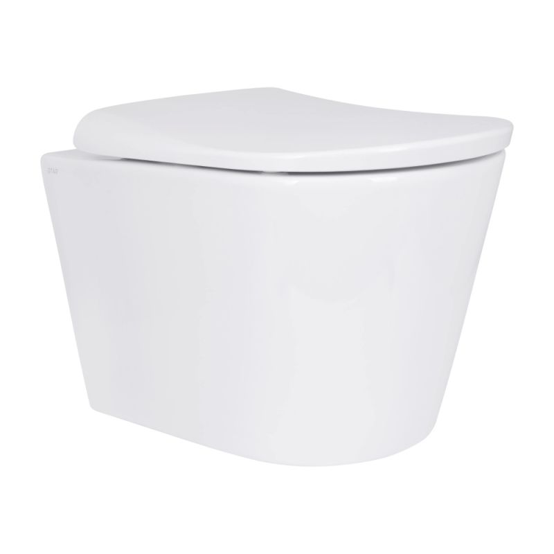 Унітаз підвісний Qtap Scorpio ML білий глянцевий QTSCOML26W49622 з сидінням Soft-close
