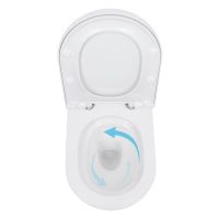Унітаз підвісний Qtap Scorpio ML білий глянцевий QTSCOML26W49622 з сидінням Soft-close
