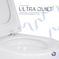 Унітаз підвісний Qtap Scorpio ML білий глянцевий QTSCOML26W49624 з сидінням Soft-close