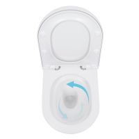 Унітаз підвісний Qtap Scorpio ML білий глянцевий QTSCOML26W49624 з сидінням Soft-close