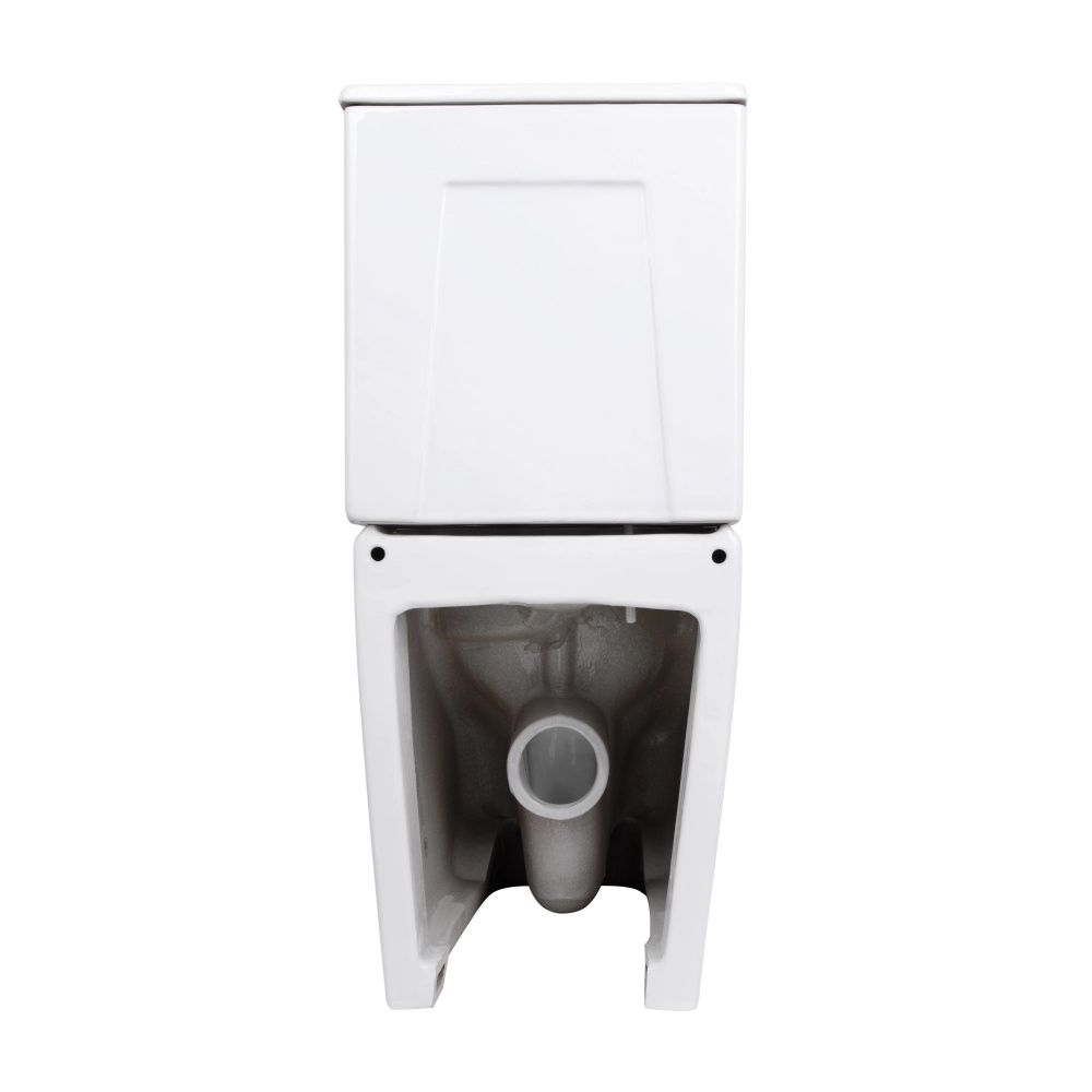Унітаз підлоговий Qtap Stork білий глянцевий QTSTO27W49260 з бачком і сидінням Soft-close