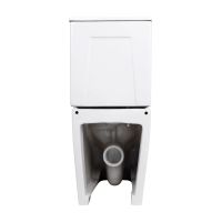 Унітаз підлоговий Qtap Stork білий глянцевий QTSTO27W49260 з бачком і сидінням Soft-close