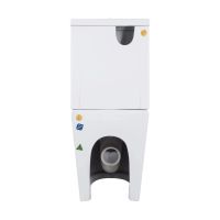 Унітаз підлоговий Qtap Swan Eco білий глянцевий QTSWA27W48748 з бачком і сидінням Soft-close