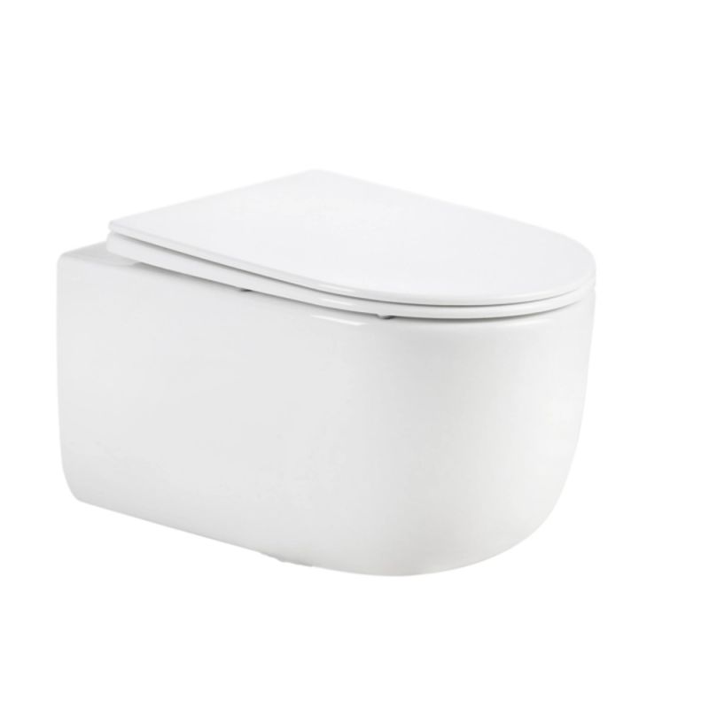 Унітаз підвісний Qtap Taurus білий глянцевий QTTAU26W49116 з сидінням Soft-close