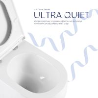 Унітаз підвісний Qtap Taurus білий глянцевий QTTAU26W49116 з сидінням Soft-close