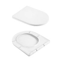 Унітаз підвісний Qtap Taurus білий глянцевий QTTAU26W49116 з сидінням Soft-close