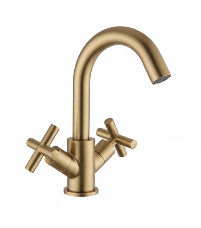 Змішувач для раковини Bugnatese Rodos бронза RODBR7334S