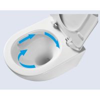 Унітаз підлоговий Imprese OSLAVA Rimless c06507103TW з бачком і сидінням Slow-closing
