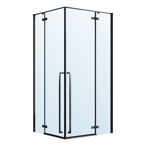 Душова кабіна Imprese VLTAVA 87x87 (профіль - чорний, скло - прозоре) s09509653