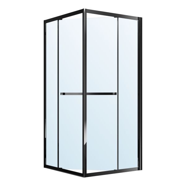 Душова кабіна Imprese SCANDIK 87x87 (профіль - чорний, скло - прозоре) s09510503