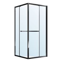 Душова кабіна Imprese SCANDIK 87x87 (профіль - чорний, скло - прозоре) s09510503