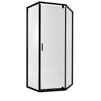 Душова кабіна Qtap Scorpio 90x90 (профіль - чорний, скло - прозоре) SCOBLA10995AC6