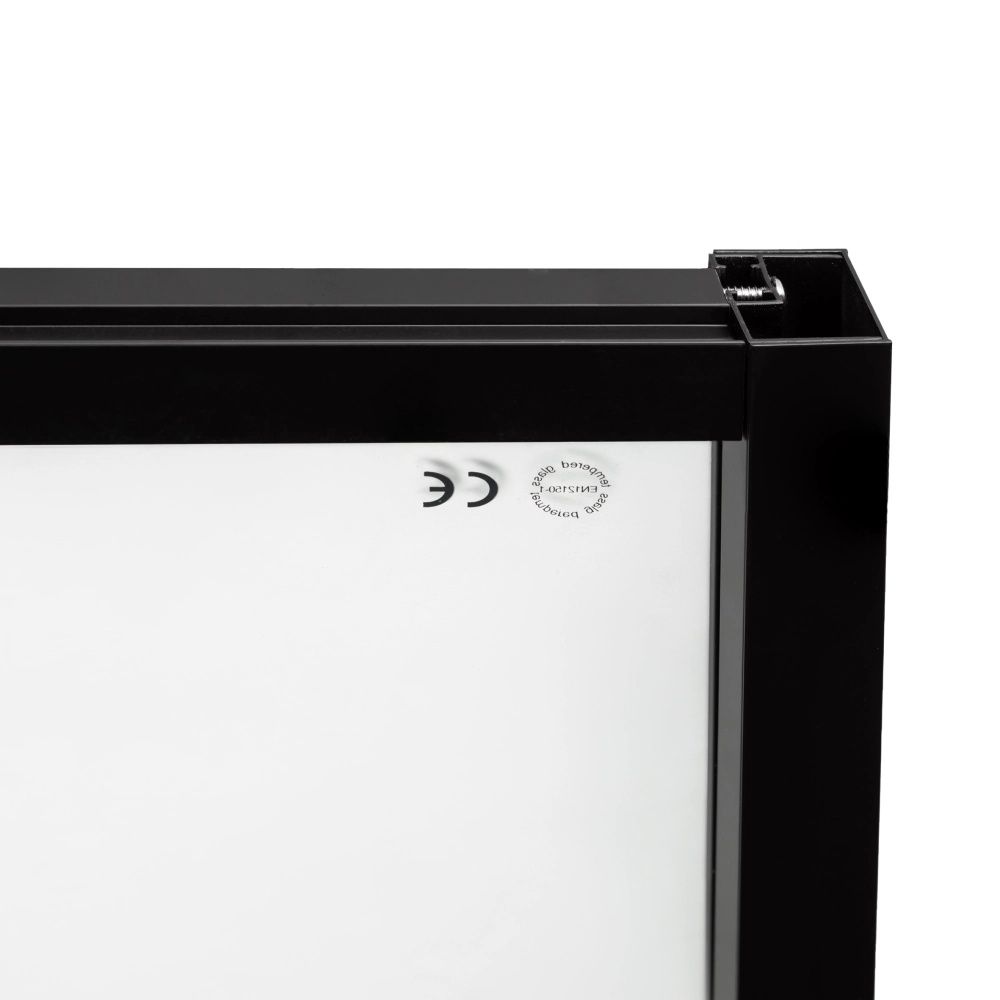 Душова кабіна Qtap Scorpio 90x90 (профіль - чорний, скло - прозоре) SCOBLA10995AC6