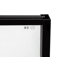 Душова кабіна Qtap Scorpio 90x90 (профіль - чорний, скло - прозоре) SCOBLA10995AC6SET з піддоном
