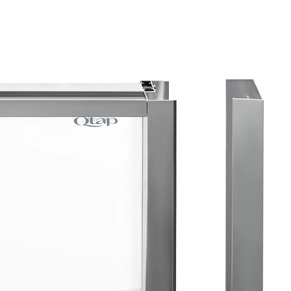 Душова кабіна Qtap Scorpio 100x100 (профіль - хром, скло - прозоре) SCOCRM10115AC6
