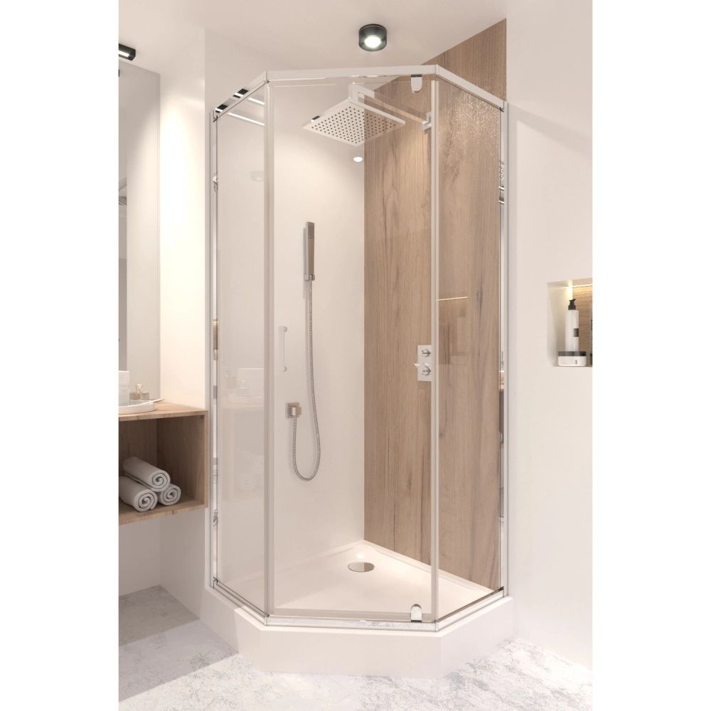 Душова кабіна Qtap Scorpio 90x90 (профіль - хром, скло - прозоре) SCOCRM10995AC6