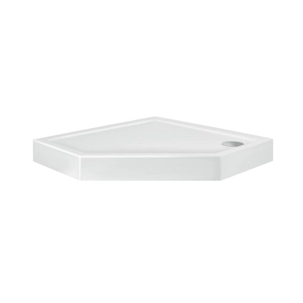 Душова кабіна Qtap Scorpio 90x90 (профіль - хром, скло - прозоре) SCOCRM10995AC6SET з піддоном