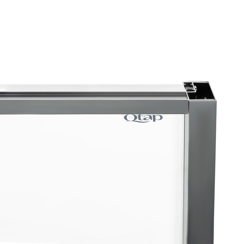 Душова кабіна Qtap Scorpio 90x90 (профіль - хром, скло - прозоре) SCOCRM10995AC6SET з піддоном
