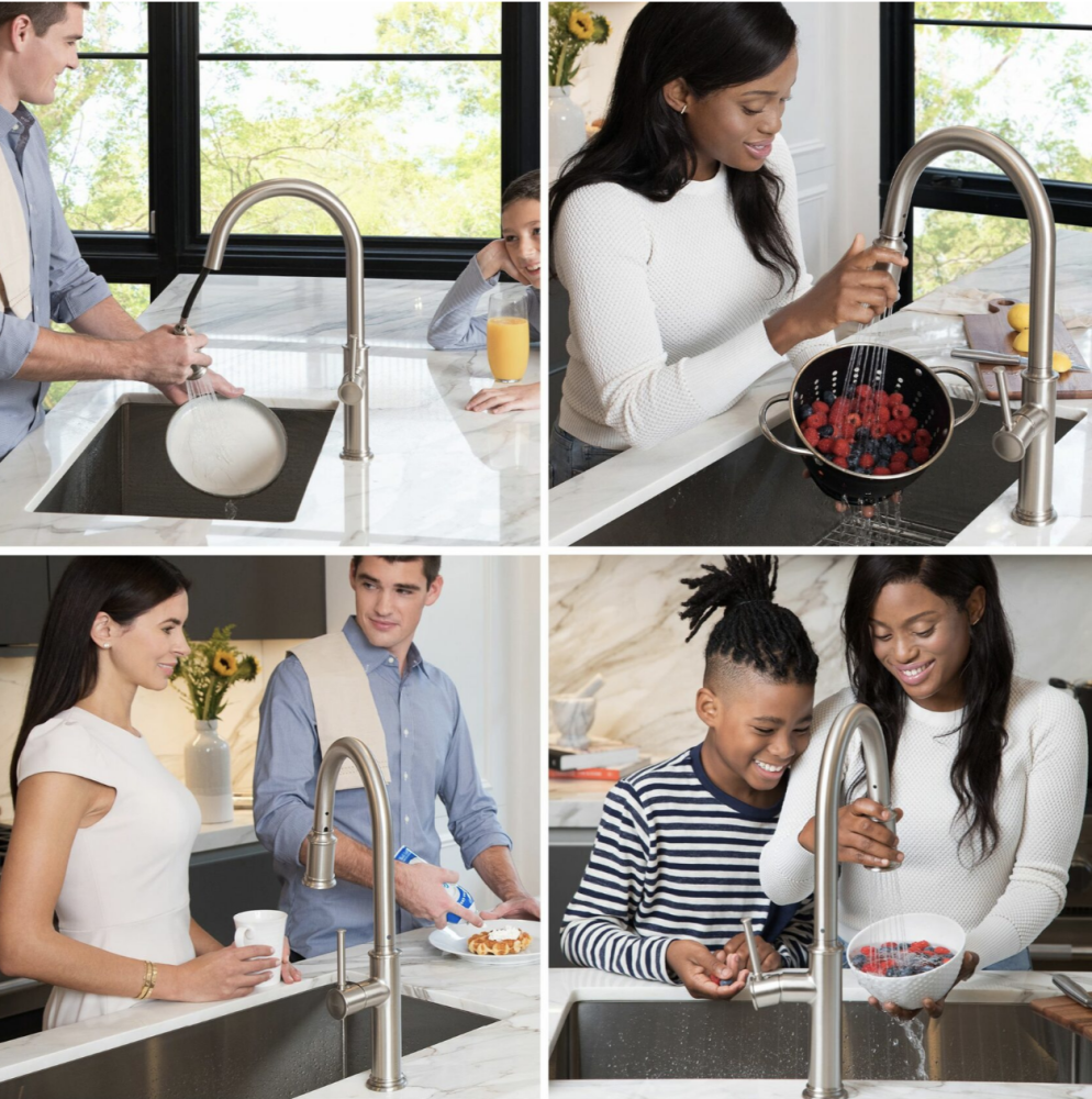 Змішувач для кухні Kraus Sellette сатин KPF-1680SFS