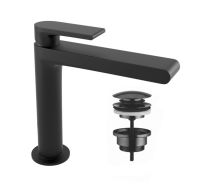 Змішувач для раковини Bugnatese Simple чорний матовий SIMNE6613SC