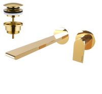 Змішувач для раковини Bugnatese Simple PVD золото SIMPO6646SC