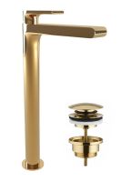 Смеситель для раковины Bugnatese Simple PVD золото SIMPO6697SC
