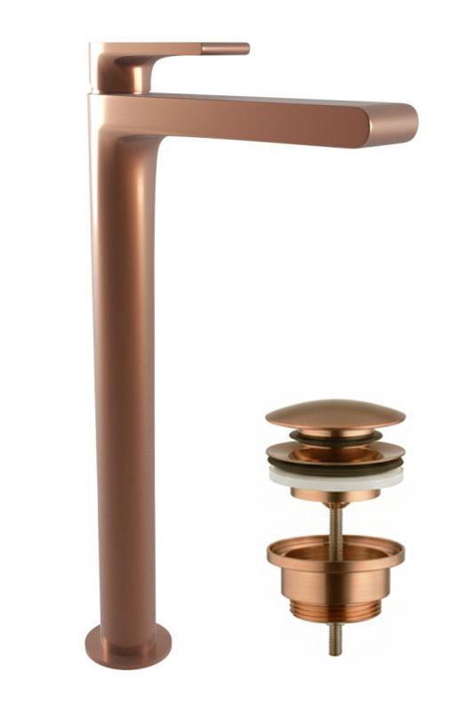 Змішувач для раковини Bugnatese Simple PVD мідь SIMPR6697SC