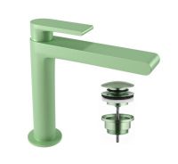 Змішувач для раковини Bugnatese Simple пастельний зелений SIMVP6613SC