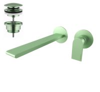 Смеситель для раковины Bugnatese Simple пастельный зеленый SIMVP6646SC