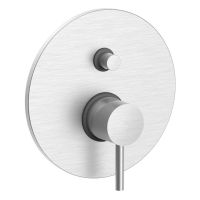 Смеситель скрытого монтажа Paffoni Stick сталь SK015ST