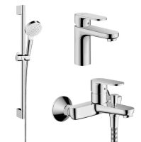 Набір змішувачів Hansgrohe Vernis Blend 3 в 1 хром 71550111
