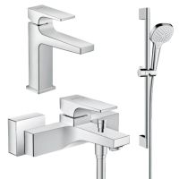 Набір змішувачів Hansgrohe Metropol 3 в 1 хром 32540112