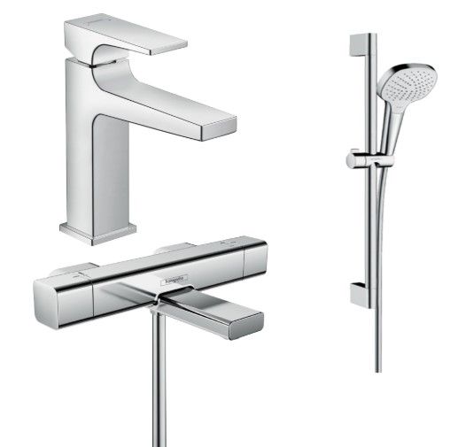 Набір змішувачів Hansgrohe 3 в 1 хром 157742020