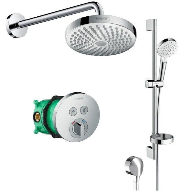 Душова система прихованого монтажу Hansgrohe ShowerSelect S хром 15748180