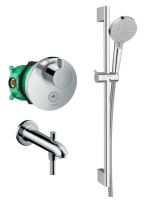 Душова система прихованого монтажу Hansgrohe ShowerSelect S хром 15742111