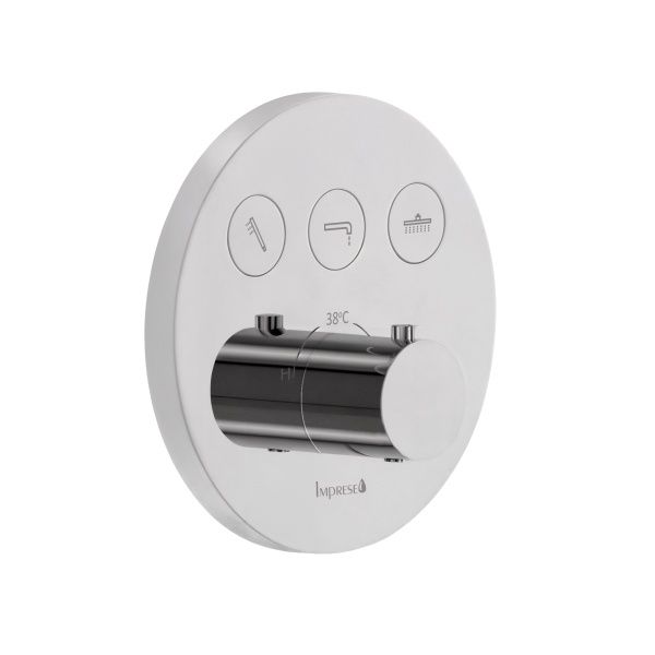 Душевая система скрытого монтажа Imprese KUCERA хром глянцевый t04803401SBC