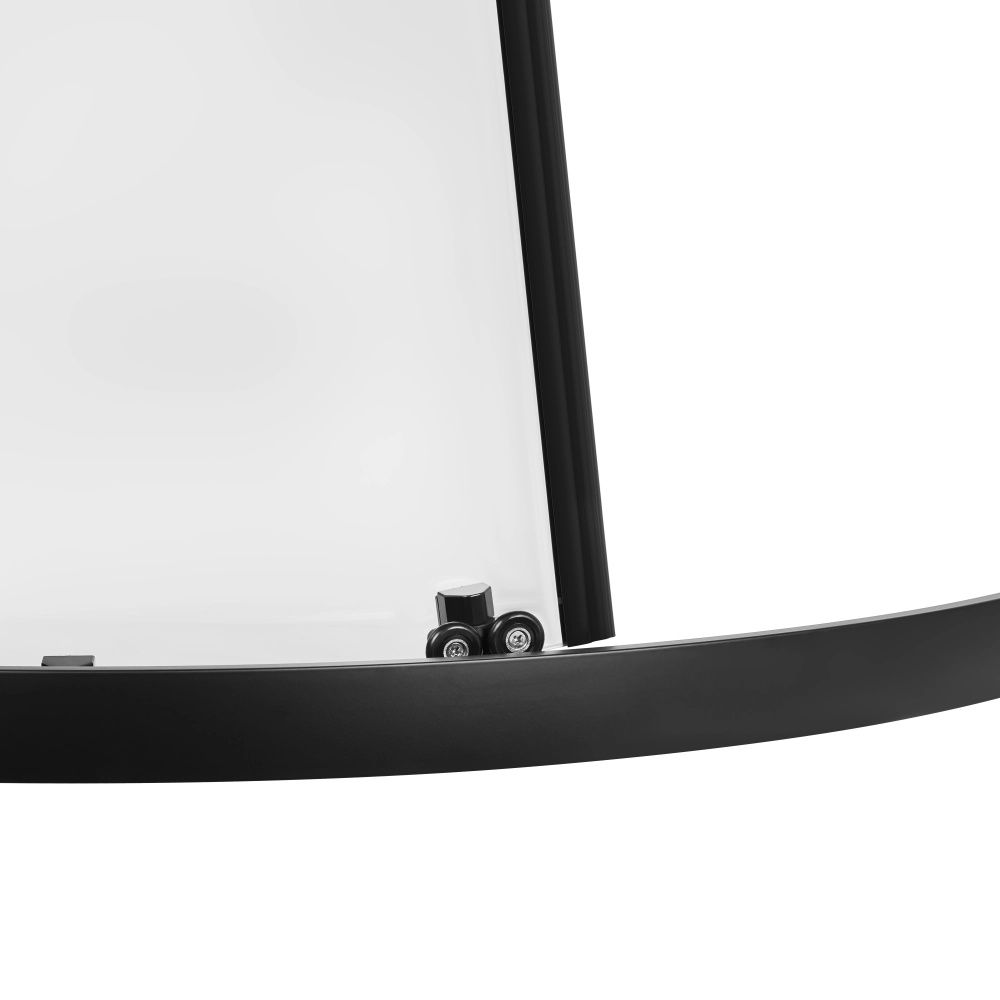 Душова кабіна Qtap Taurus 90x90 (профіль - чорний, скло - прозоре) TAUBLA1099AC6
