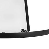 Душова кабіна Qtap Taurus 90x90 (профіль - чорний, скло - прозоре) TAUBLA1099AC6