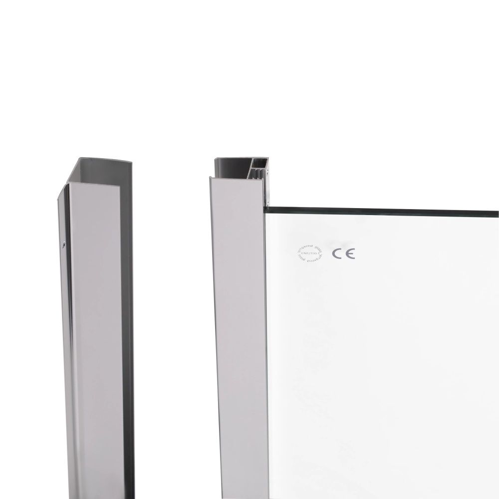 Душова кабіна Qtap Taurus 100x100 (профіль - хром, скло - прозоре) TAUCRM1011AC6SET з піддоном