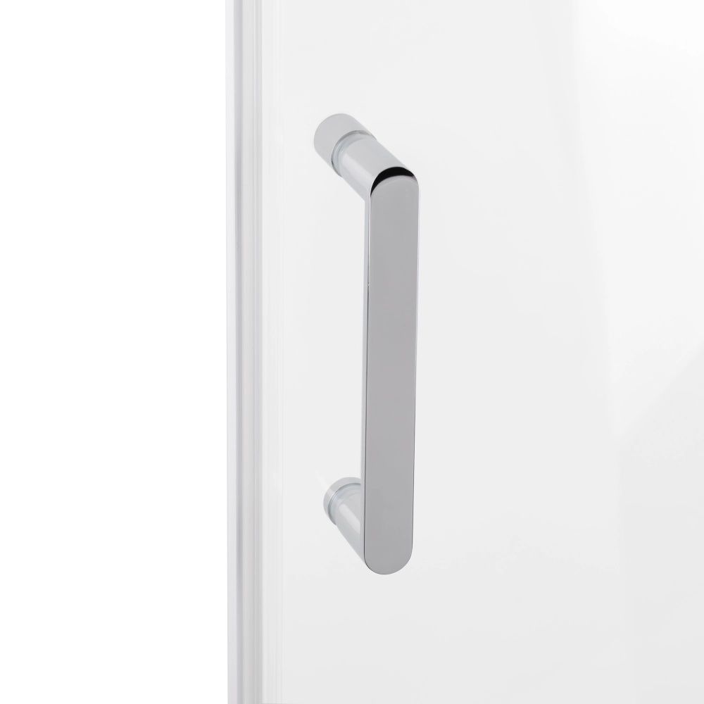 Душова кабіна Qtap Taurus 100x100 (профіль - хром, скло - прозоре) TAUCRM1011AC6SET з піддоном