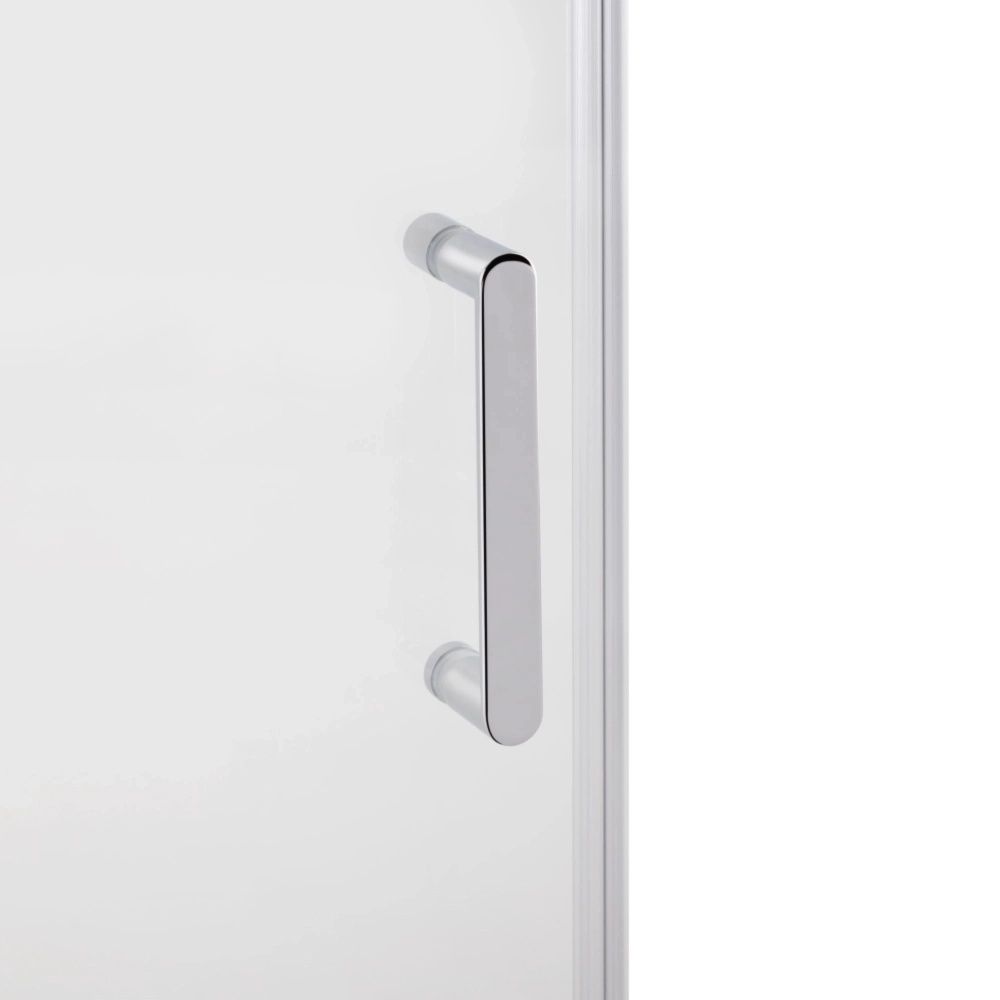 Душова кабіна Qtap Taurus 100x100 (профіль - хром, скло - прозоре) TAUCRM1011SC6SET з піддоном